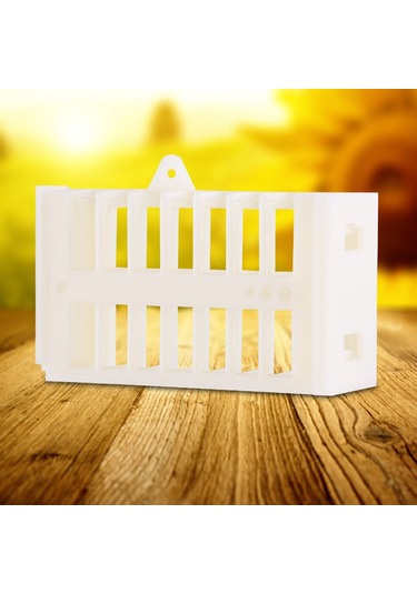 Springsun 10 Adet Plastik Arı Kraliçe Kafesi - Ayarlanabilir, Hafif Ve Dayanıklı - Arıcılık Ekipmanı