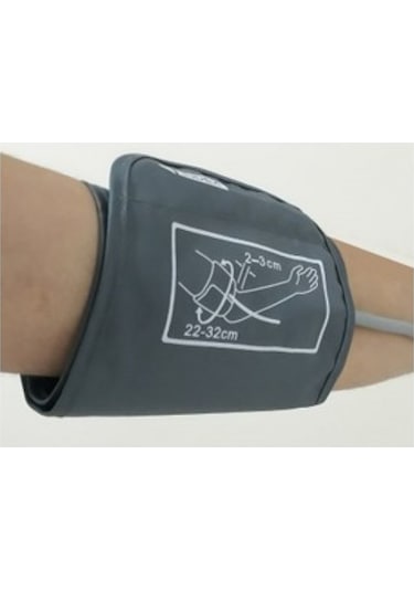 Tekli Hortum Yetişkin Dijital Tansiyon Aleti Manşonu 22-32 CM