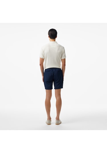 Nautica Erkek Lacivert Jogger Şort Düz B55230t Lacivert