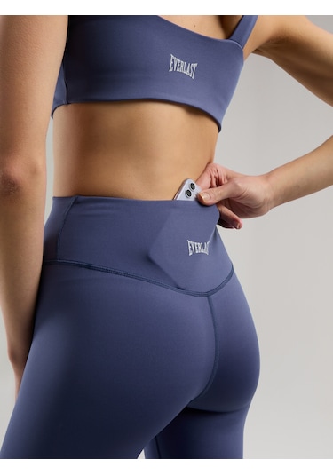 Everlast Everfit Training Essentials Koyu İndigo Kadın Flat Tayt Koyu İndigo