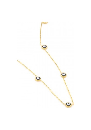 Nazar Boncuk Gümüş Kadın Kolye 925 Ayar Sevgiliye Hediye