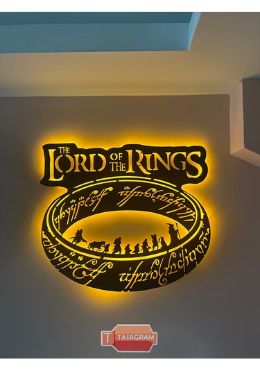 Lord Of The Rings Metal Tablo