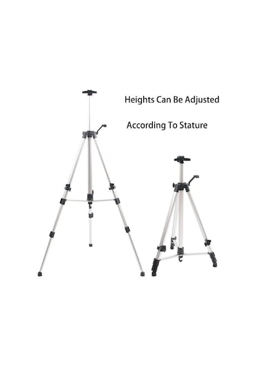 Lüx Titanium Metal Tripod Şövale Metalik Mavi