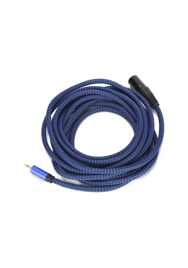 Jorındo Xlr Erkek - 3,5 Mm Jak Dengeli Sinyal Kablosu Xlr - 1/8 İnç Mikrofon Bağlantı Kablosu Jd6047 5m