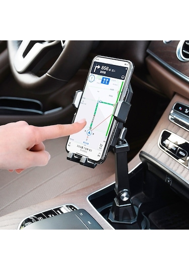 Cbtx Araba Bardak Tutucu Telefon Montajı Ayarlanabilir Eller Serbest Fincan 4.7-6.7 İnç Telefon İçin Cep Telefonu Tutucu