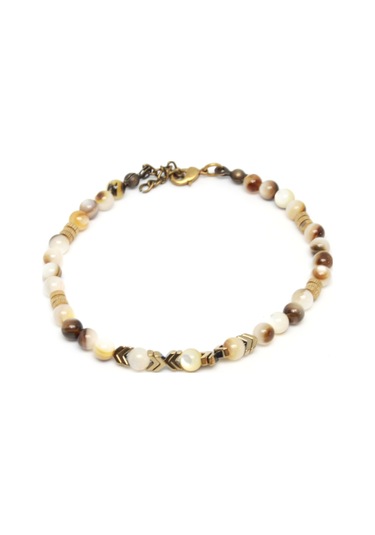 Omark Cotton Elegant Bileklik Krem