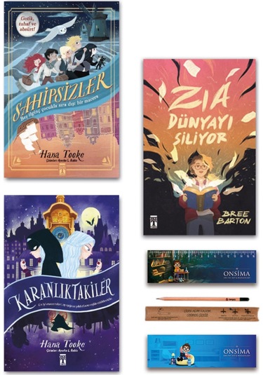 Genç Timaş Zia Dünyayı Siliyor - Sahipsizler - Karanlıktakiler Set 3 Kitap
