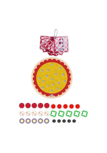 Çocukların Ince Motor Becerilerini Geliştiren Eğitici Pizza Yapım Etkinliği