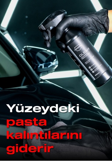 Nasiol Clean Seramik Kaplama Öncesi Yüzey Temizleyici Genel Temizleme 500ML Araç Ev Temizlik Spreyi