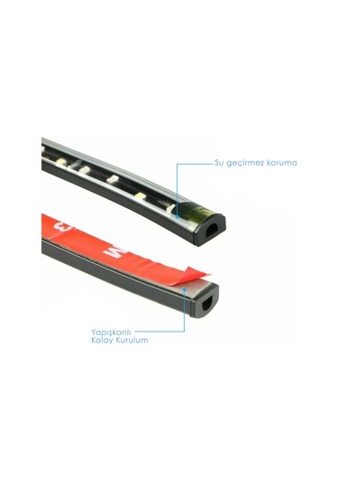 Çakmaklık Girişli Rgb Ayak Altı Led Sese Duyarlı Led Müziğe Duyarlı 12 Led