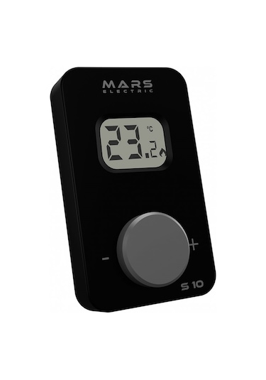 Mars S10 Kablosuz Oda Termostatı Siyah