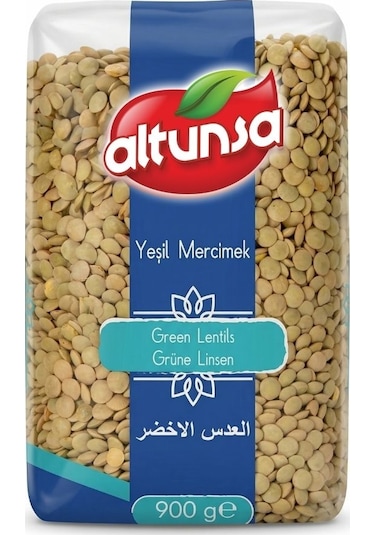 Altunsa Yeşil Mercimek Yerli 900 G