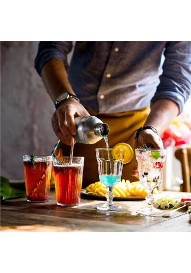 Jialan Kokteyl Bar Seti, Döndürme Tarif Kılavuzlu Kokteyl