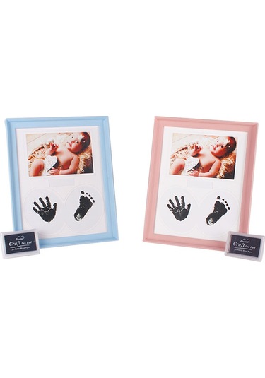 Bebeklere Özel El Ve Ayak İzi Fotoğraf Çerçevesi