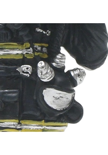 Suntek İtfaiyeci Heykeli Yapay Reçine Süsleme İç Mekan 10x17 Cm