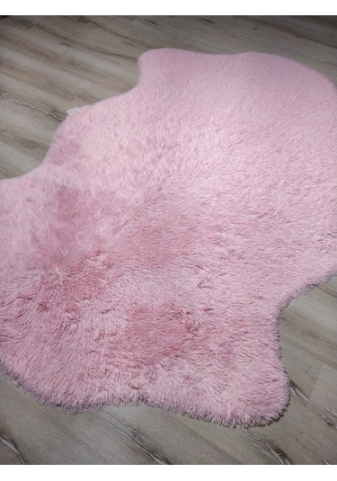 Doğuş Tavşan Tüyü Pembe 2K Post Halı 80 x 140 Cm