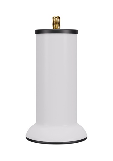 Baza Ayağı 12 Cm 3/8 Vidalı 12 Li Set Metal Beyaz Yatak Mobilya Ayağı Kalın Vida Beyaz 3/8 12 Cm