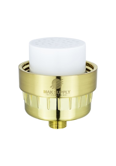 Mak Supply Duş Filtresi - Duş Arıtma Cihazı Gold Altın