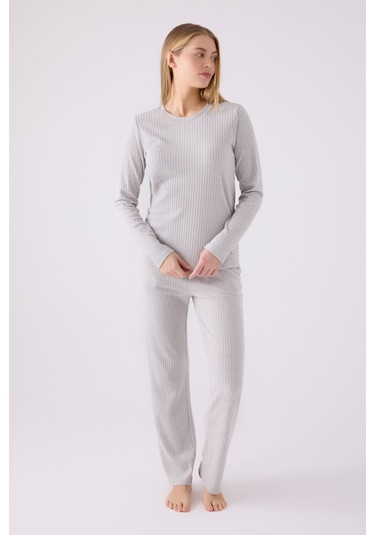 Pierre Cardin Kadın Gri Pijama Takımı Gri