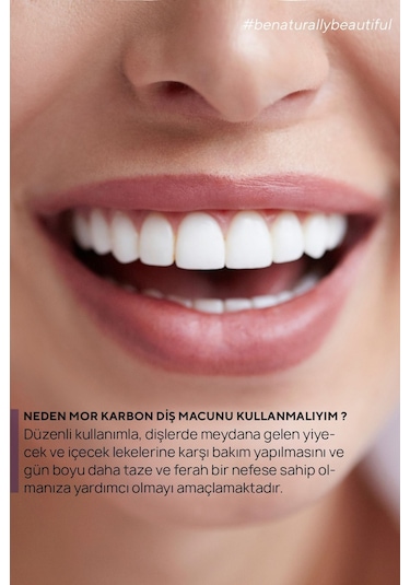 The Ceel Mor Karbon Diş Beyazlatma Seti (Mor Karbon Diş Macunu 75 Gr + Mor Karbon Diş Tozu 50 Gr)