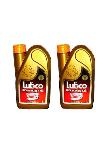 Lubco İnce Makine Yağı 2 x 1 L