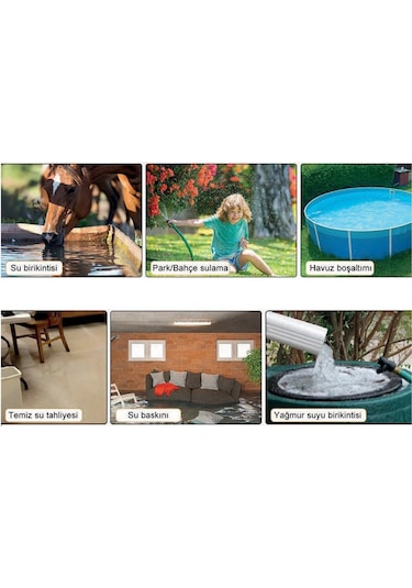 Rainpump Cd900p-ınox Paslanmaz Gövdeli Drenaj Dalgıç Pompa