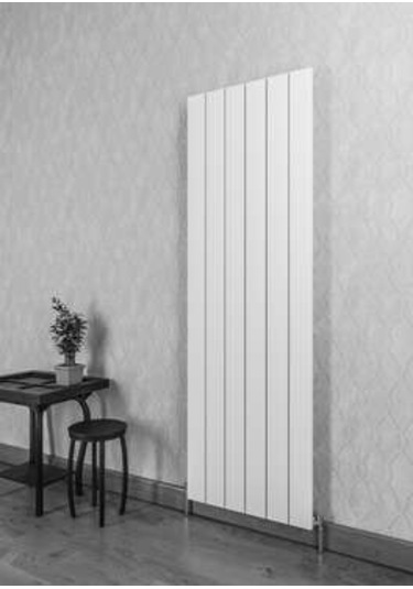 Warma Drama Dikey Alüminyum Radyatör 565x1800 Pütürlü Antrasit 7946