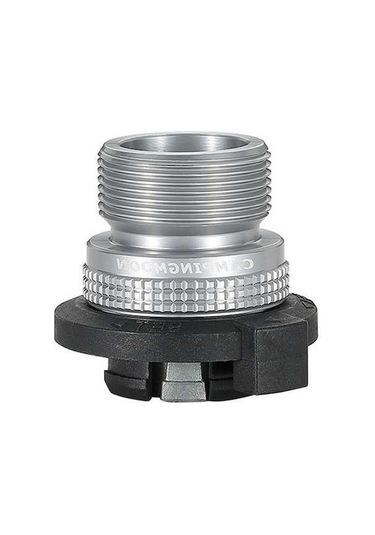 Pazly Propan Gaz Kartuşu Adaptörü Kamp Sobası Kaset Gaz Tankı Bağlantı Parçası Gümüş