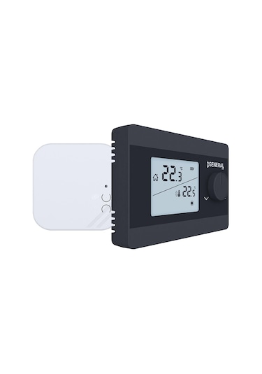 General Life Illona Ht250s Rf Kablosuz Oda Termostatı - Siyah