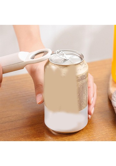 3'ü 1 Arada Teleskopik Konserve Açacağı Ev Tipi Konserve Açacağı B Beyaz