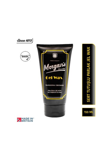 Morgan's Pomade Gel Wax Firm Hold Gel - Güçlü Tutuşlu Uzun Süreli Kalıcı Wax 150 ML