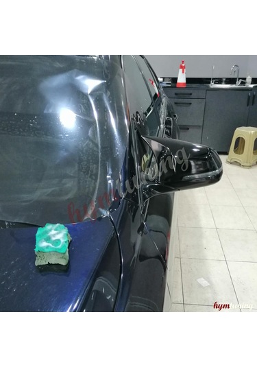 Bmw F10 Yarasa Ayna Kapağı - Piano Black Boyalı - Sinyalli