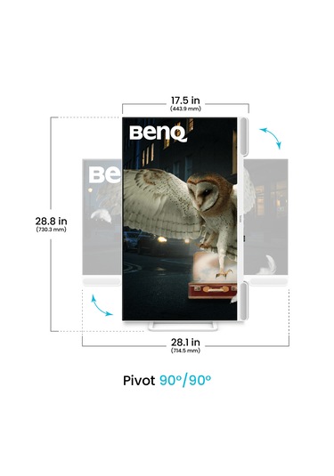 Benq Ew3290u 32'' Ips 4k 3xhdmı Usb-c Usb-a Mm Pivot Hdr 400 Eye Care Kumandalı Monitör