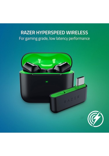 Razer Hammerhead Hyperspeed - Çok Platformlu Kablosuz Oyun Kulakl