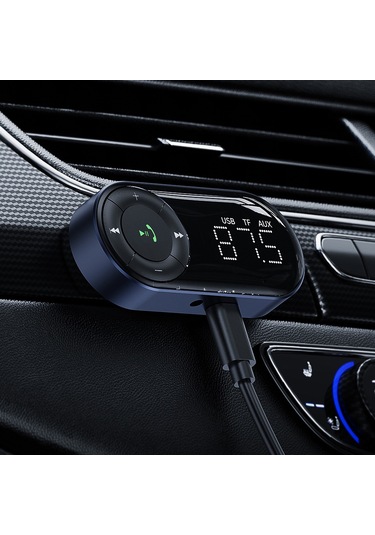 Leezsing Araç İçi Bluetooth Fm Vericisi - Telefon Görüşmesi Ve Müzik Dinleme Kolaylığı
