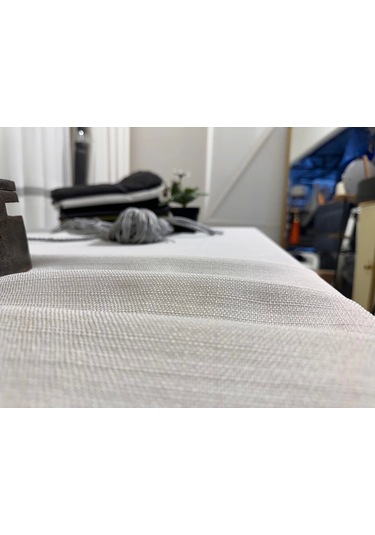 Nivemeshome Keten Trend Masa Örtüsü Krem Apm Çok Renkli