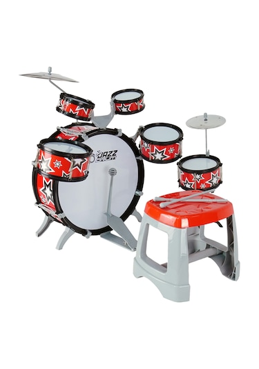 Rkd-08rd 2-5 Yaş Çocuklar İçin Oyuncak Bateri Seti Eğitici Müzik
