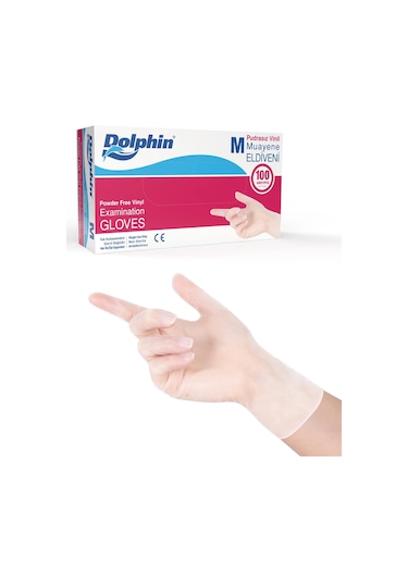 Supertrend Beyaz Vinil Eldiveni Pudrasız M 100 Adet