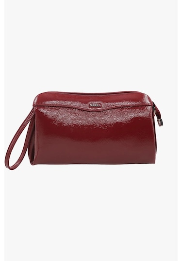 Sosela Bayan Linen Portföy Çanta 67-6012 Bordo