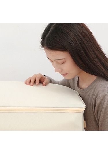 Dancemonkey Cbtx Moho&home Mdj-618012 Yorgan Battaniye Dolap Düzenleyici 600d Oxford Saklama Çantası - Bej Standart 140l