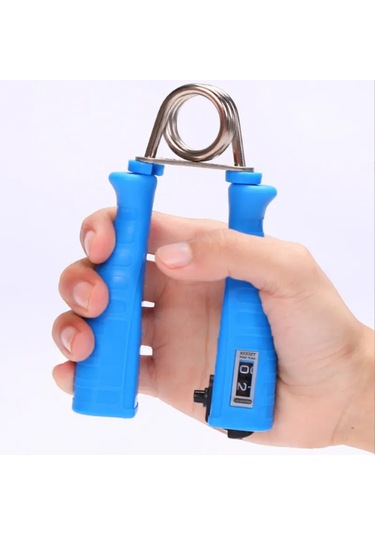 Sayaçlı El Kol Bilek Güçlendirici Yay Mekanik Sayaçlı El Yayı -