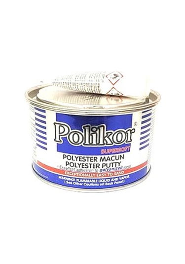 Polikor Süpersoft Polyester Çelik Macun 400G