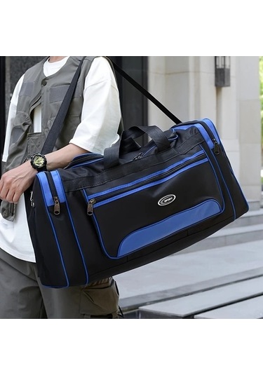 Sandwich Dayanıklı Kırmızı Seyahat Çantası - 003 Model Omuz Askılı Kırmızı