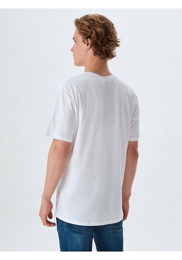 Little Big Ltb Nonama Erkek T-shirt Beyaz