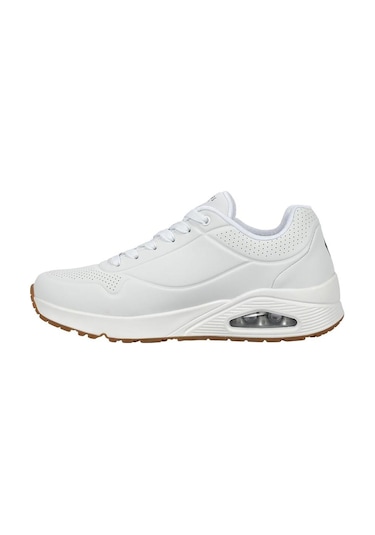 Skechers Uno - Stand On Air Erkek Beyaz Spor Ayakkabı 52458-wht 001