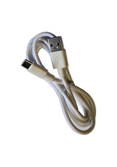 Usb Type-c Hızlı Şarj Kablosu 1 Metre - 67w Destekli Data Ve Şarj Kablosu - Beyaz