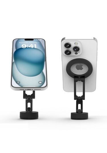 Cfx-2 Manyetik Araç İçi Telefon Tutucu Yapışkanlı Magsafe Uyumlu Siyah