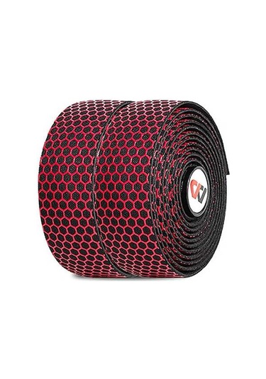 Artfulabode Dayanıklı Silikon Şerit Sarım Kırmızı Kaymaz Gidon Eva Emici Bisiklet Aksesuarları Kırmızı