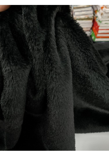 Toskana Peluş Kumaş Siyah