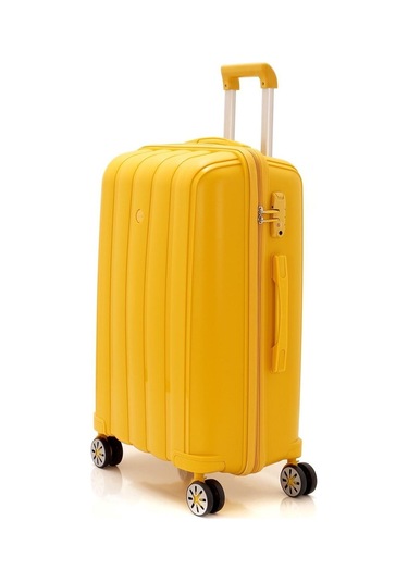 Kabin Boy Dört Tekerlekli Polipropilen Kırılmaz Valiz